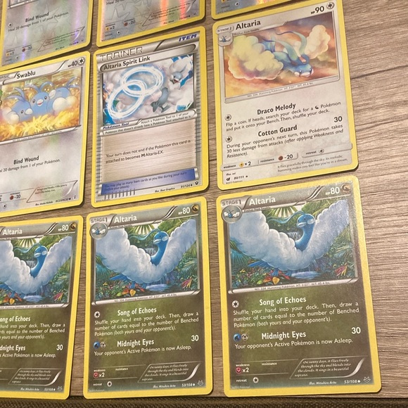 Pokemon TCG Swablu/Altaria/Spirit Link Bundle (16 Cards) AS IS - Picture 5 of 14